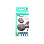 Stone Hobby Markers Glitter Colors - 6 pcs