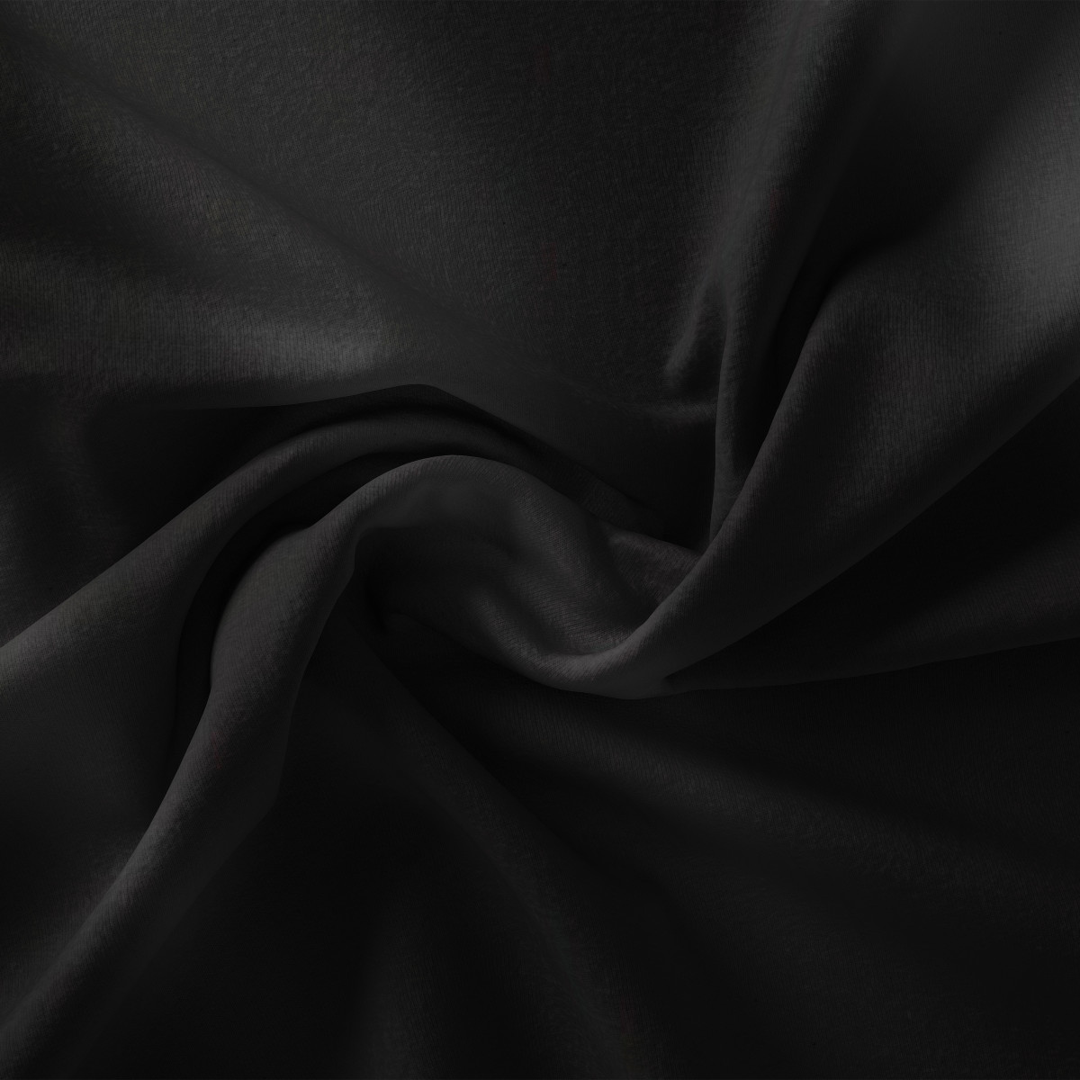 Swan Solid Cotton Fabric 150cm 999 Black - 50 cm - Ritohobby.co.uk