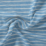 Avalana Jersey Melange Stripe Fabric 160cm Color 160 - 50cm