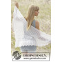 Tender Kiss by DROPS Design - Knitted Shawl Pattern 200x60 cm
