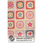Starstruck by DROPS Design - Crochet blanket with Sea Star Squares Pattern 130x90 cm