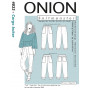 ONION Sewing pattern 4033 Cargo Trousers Size 34-48