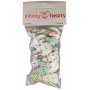 Infinity Hearts Buttons Wood Elephants ass. colours 29x20 mm - 50 pcs