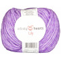 Infinity Hearts Lily Yarn 07 Purple