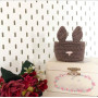 Bunny Basket by Rito Krea - Basket Crochet Pattern 8.5cm