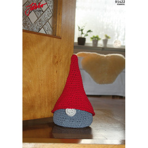 Hoooked Järbo DIY Crochet Kit Elf Door Stopper 35x17 cm