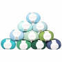 Infinity Hearts Baby Merino Colour Pack 16 Shades of Blue and Green - 10pcs