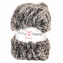 Infinity Hearts Crocus Fur Yarn 81 Anthracite/Grey