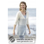 Irish Sea Cardigan by DROPS Design - Knitted Jacket with Stripes Pattern size S - XXXL