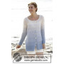 Sailing Cardigan by DROPS Design - Knitted Jacket with Rib and Vent Pattern Size S - XXXL