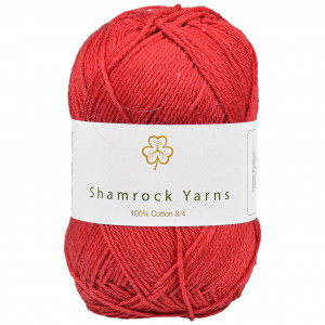 Shamrock Yarns 100% Cotton 8/4 Yarn 21 Dark Red