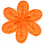 Iron On Mending Flower Orange 4,5x4cm