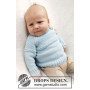 McDreamy by DROPS Design - Knitted Jumper Textured Pattern Size 1 months - 4 years