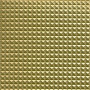 Faux Leather Pyramids fabric 140cm 18 Gold metallic - 50cm