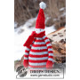 Julius by DROPS Design - Knitted Santa for Christmas Pattern 36 cm