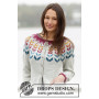 Joyride Cardigan by DROPS Design - Knitted Jacket with Nordic Pattern Size S - XXXL