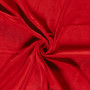 Cotton Velour fabric 150cm 15 Dark Red - 50cm