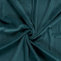 Cotton Velour fabric 150cm 124 Petrol - 50cm