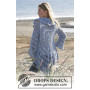 Moonlight Mist by DROPS Design - Circle Jacket Crochet Pattern Size S - XL