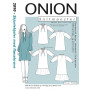 ONION Sewing Pattern Shirt dresses with Ruffle Collar