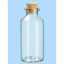 Mini Glass Bottle with Cork Lid 32x70mm - 2 pcs