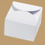 Folding Paper Box White 90x90x50mm - 2 pcs