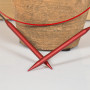 Infinity Hearts ALUX Interchangeable Circular Knitting Needles Aluminium Red 10.00mm