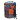Infinity Hearts Yarn Bag/Knitting Bag Round Orange/Blue/Yellow Print 32x28cm