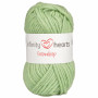 Infinity Hearts Snowdrop Yarn 10 Light Green