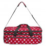 Infinity Hearts Storage Bag Red with Dots 57x20x20cm