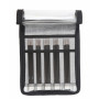KnitPro Karbonz 5 set of Double Pointed Needles Carbon Fiber 15 cm 2-4 mm