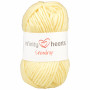 Infinity Hearts Snowdrop Yarn 20 Pastel Yellow