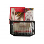 KnitPro Symfonie Interchangeable circular needle set Birch 60-80-100 cm 3,5-8 mm 8 sizes