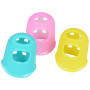 Infinity Hearts Thimble Silicone Assorted colors Large - 3 pcs