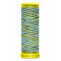 Gütermann Deco Stitch Multi 70 Blue/Green Sewing Thread Polyester 9852 - 70m