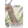 Troy by DROPS Design - Crochet Fingerless Gloves Pattern size S - XL