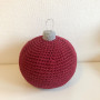 Christmas Ball Door Stop by Rito Krea - Crochet pattern 21cm