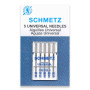 Schmetz Sewing Machine Needle Universal 130/705H Size 70-90 - 5 pcs