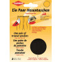 Kleiber Ironing Repair Pocket for Trousers Black 18.5x16cm - 2 pcs
