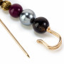 Prym Kilt Pin with Ass. Beads 8cm - 1 pc