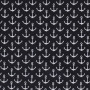French Terry Print Fabric 150cm 008 Anchor - 50cm
