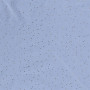 Cotton Jersey Foil Dots Print Fabric 155cm 006 Light Blue - 50cm