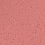 Cotton Jersey Foil Print Dots Fabric 155cm 012 Rose - 50cm