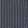 Viscose Jersey Print Dots Fabric 155cm 008 Mørk Blå - 50cm