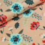Cotton Jersey Print Fabric 150cm 001 Flowers - 50cm