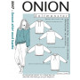 ONION Sewing Pattern Sweatshirt with Hood