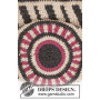 Port Noir by DROPS Design - Crochet Bag Colour Pattern 70x34 cm