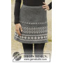 Diamond Twist by DROPS Design - Knitted Skirt Colour Pattern size S - XXXL