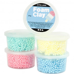 Foam Clay - Assorted Colours - 28 tubs (78816)