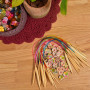 Infinity Hearts Circular Needle Set Bamboo Natural/Print 40cm 2-10mm - 18 sizes